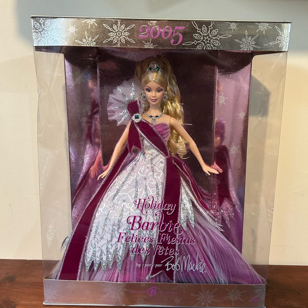 2005 Holiday Barbie in box Vintage